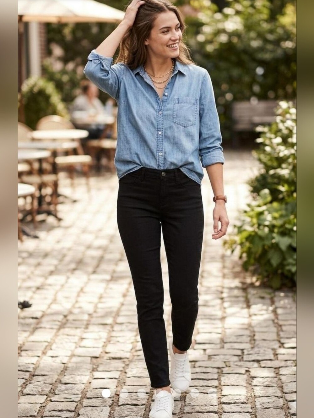 Banana Republic Size 4 Black Sloan Fit Skinny Jeans 1999-